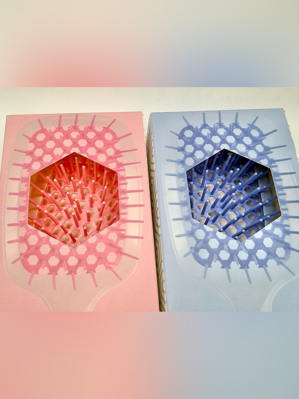 2 FHI heat UNBRUSh Mini untangling unknot & undo HAIR BRUSH in pastel collection - Picture 2 of 2
